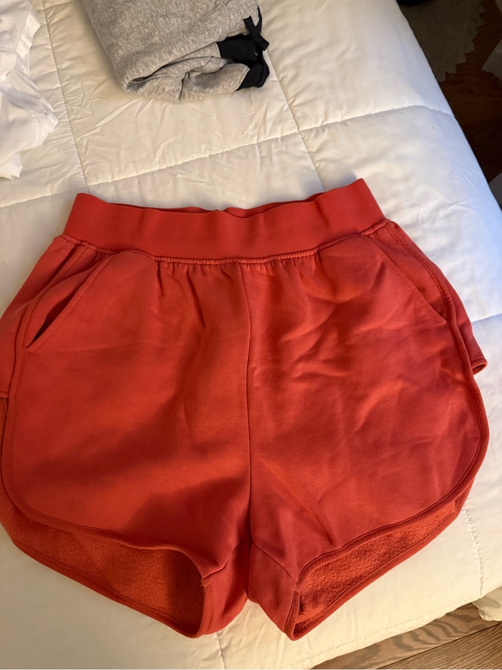 Gymshark Red Athletic Lounge Shorts - Picture 4 of 4